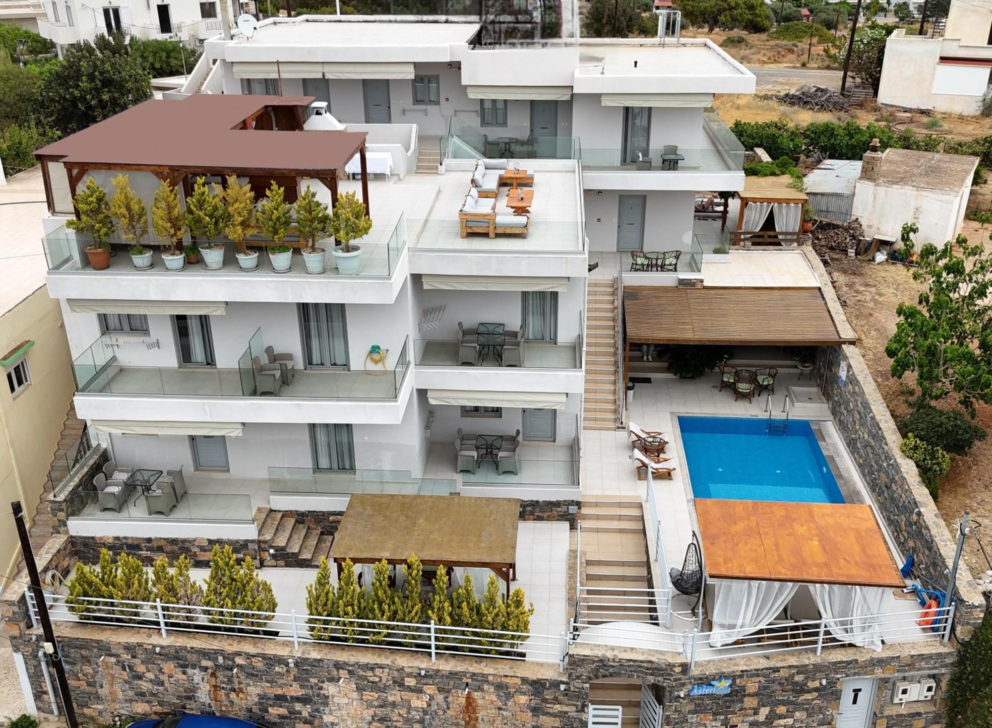Asteri Apartments Und Studios Makrýgialos Buitenkant foto